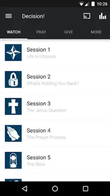 DECISION POINT - Catholic App android App screenshot 8